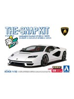 Aoshima AOS06539 Lamborghini Countach LPI 800-4 White SnapKit (1/32)