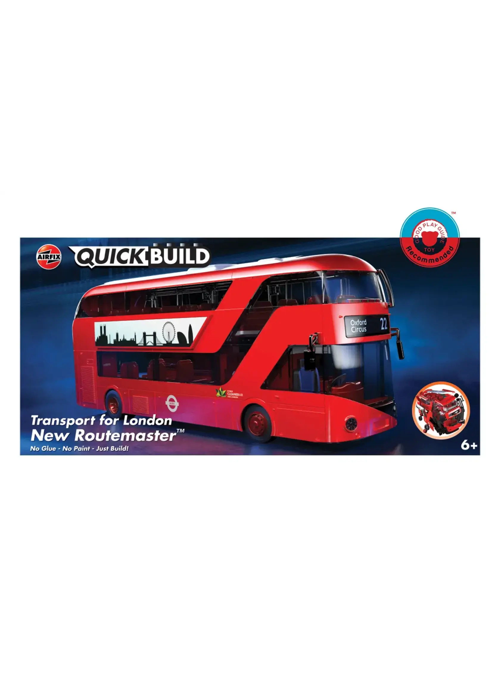 Airfix AIRJ6050 New Routemaster Transport for London QuickBuild