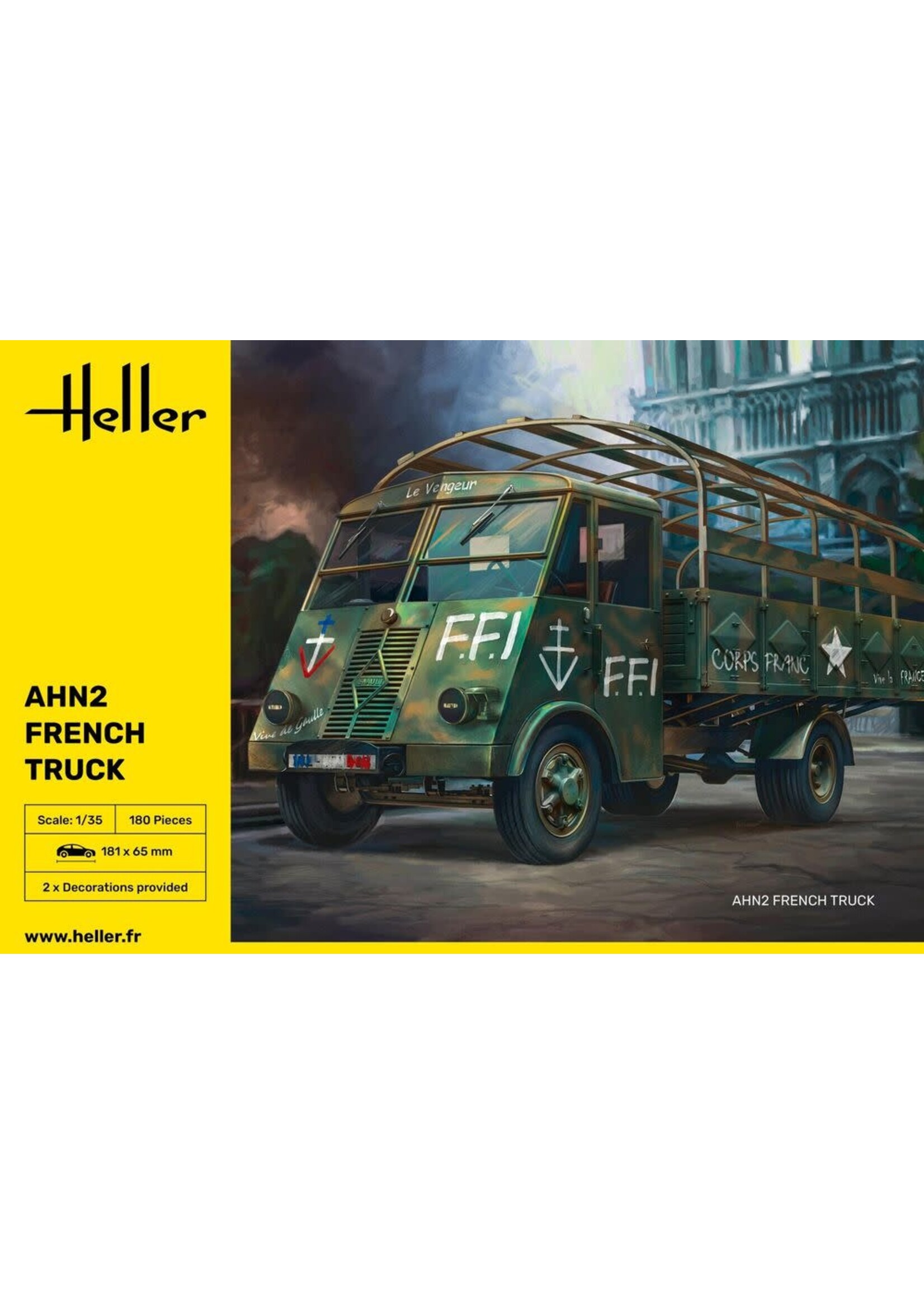 Heller HLR30324 AHN2 French Truck (1/35)