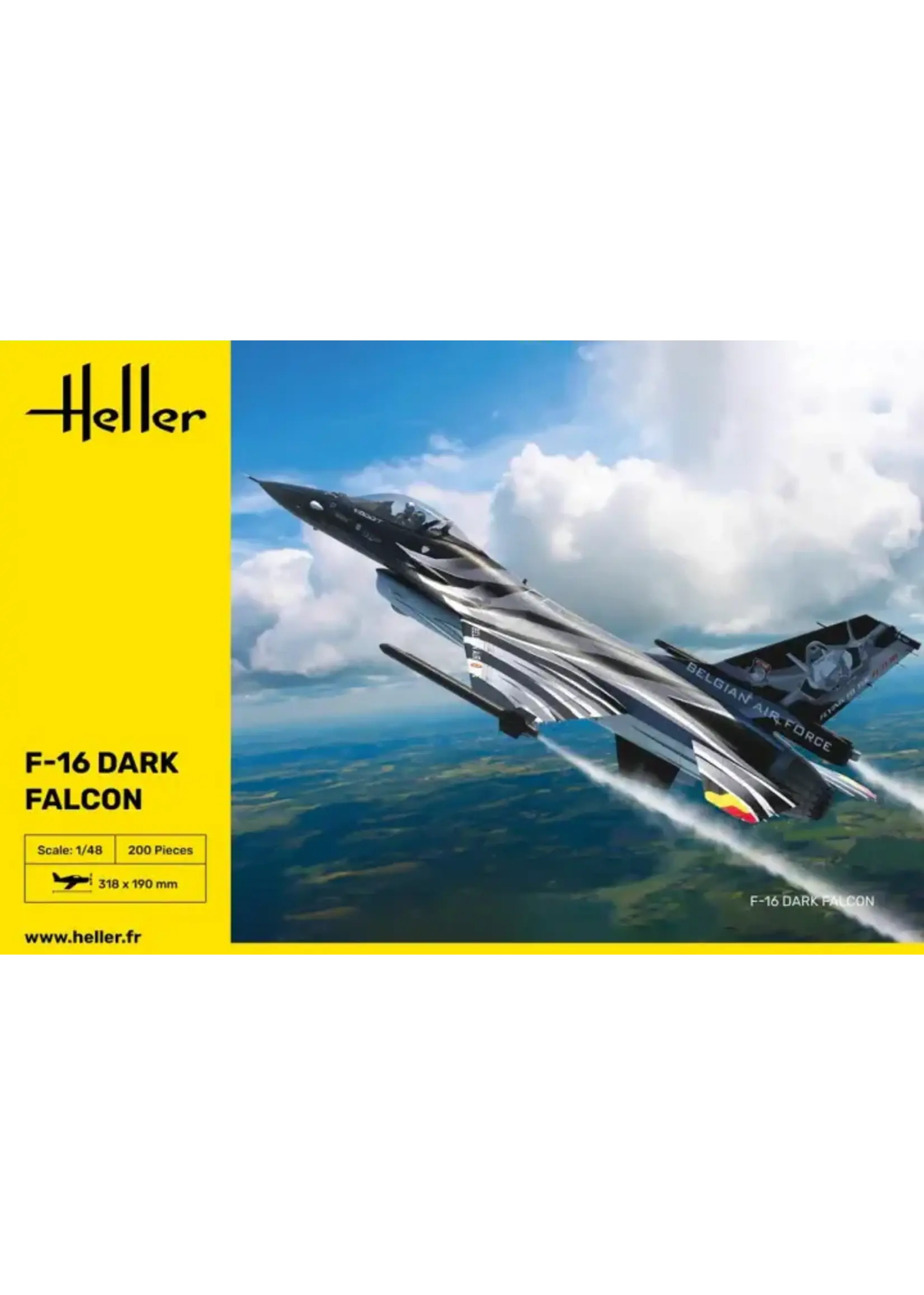 Heller HLR30411 F-16 Dark Falcon (1/48)