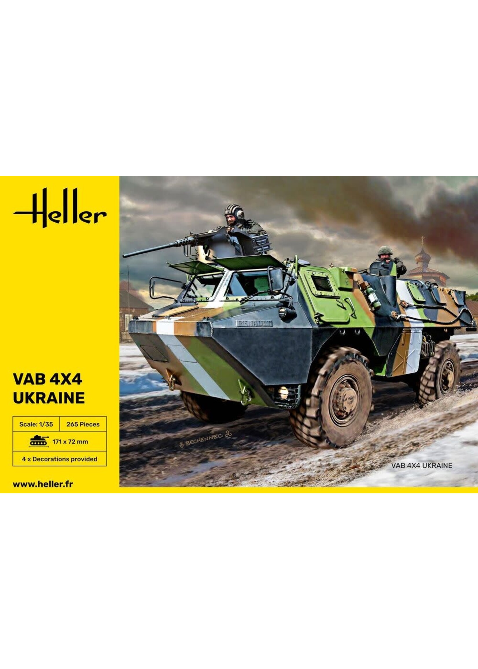Heller HLR81130 VAB 4x4 ukraine (1/35)