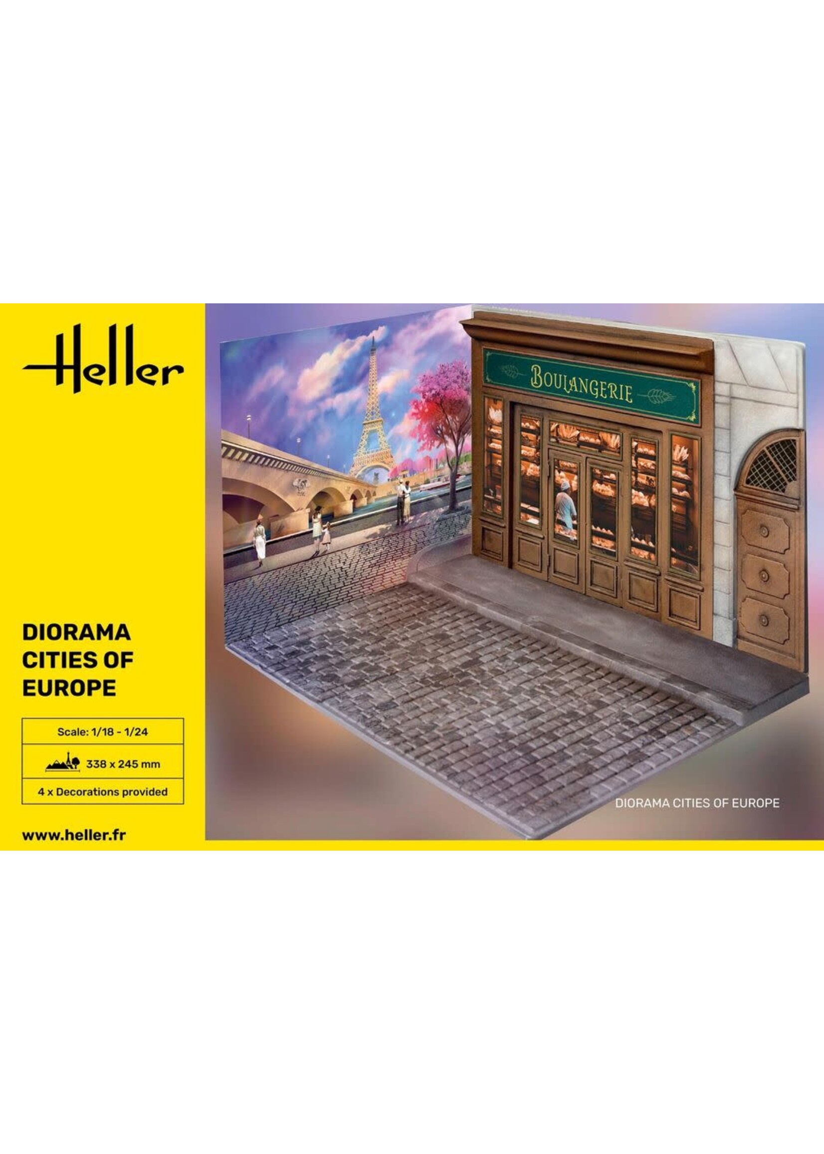Heller HLR81256 Diorama Kit Cities of Europe (1/35)
