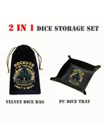Dice Bag & Tray Because I'm The DM