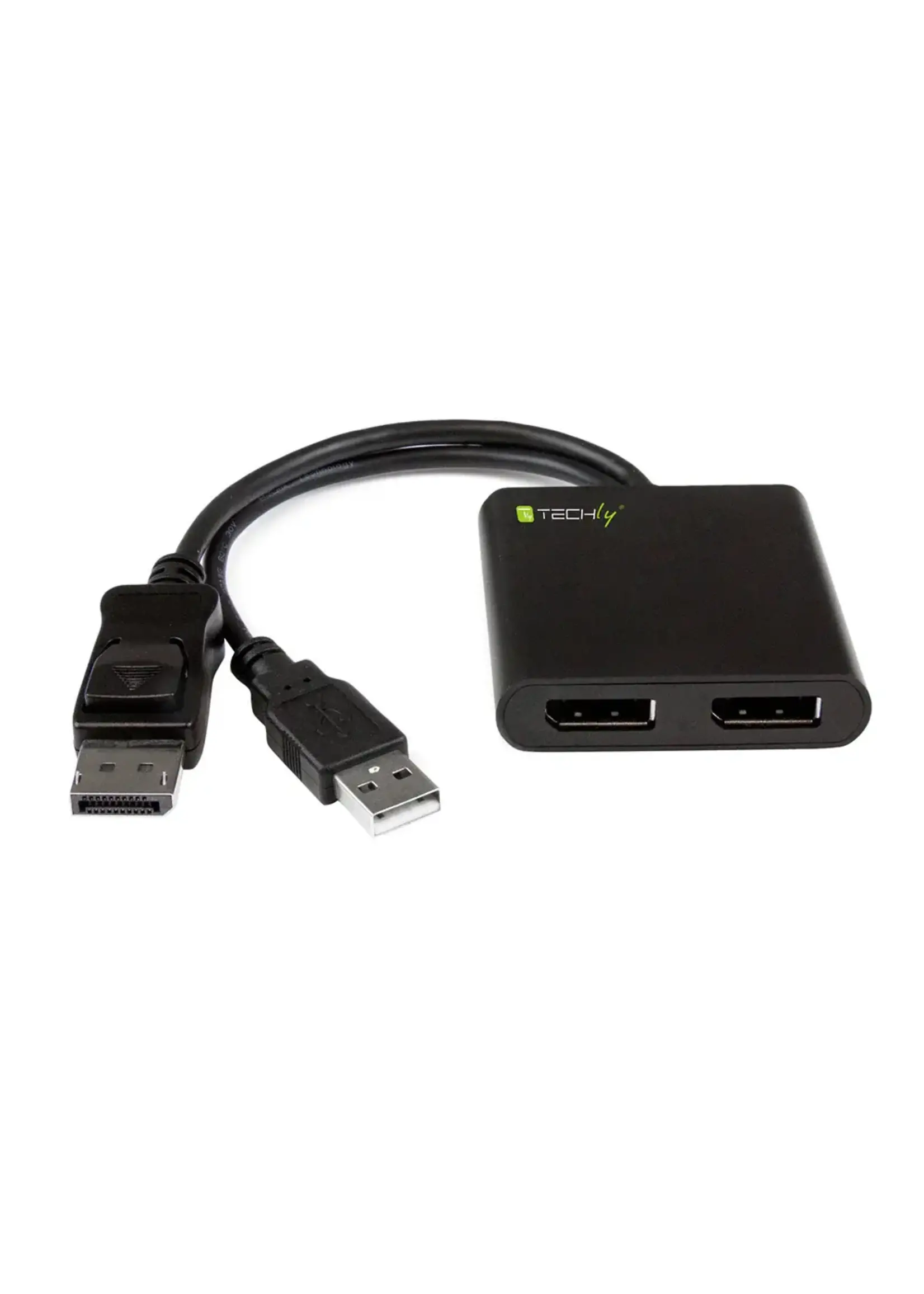 Techly DisplayPort Multi Stream Hub