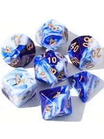 Tier 1 T1 RPG Dark Blue White Gold