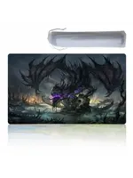 Mouse Pad Game Mat 14x24 inch Zombie Swamp Dragon
