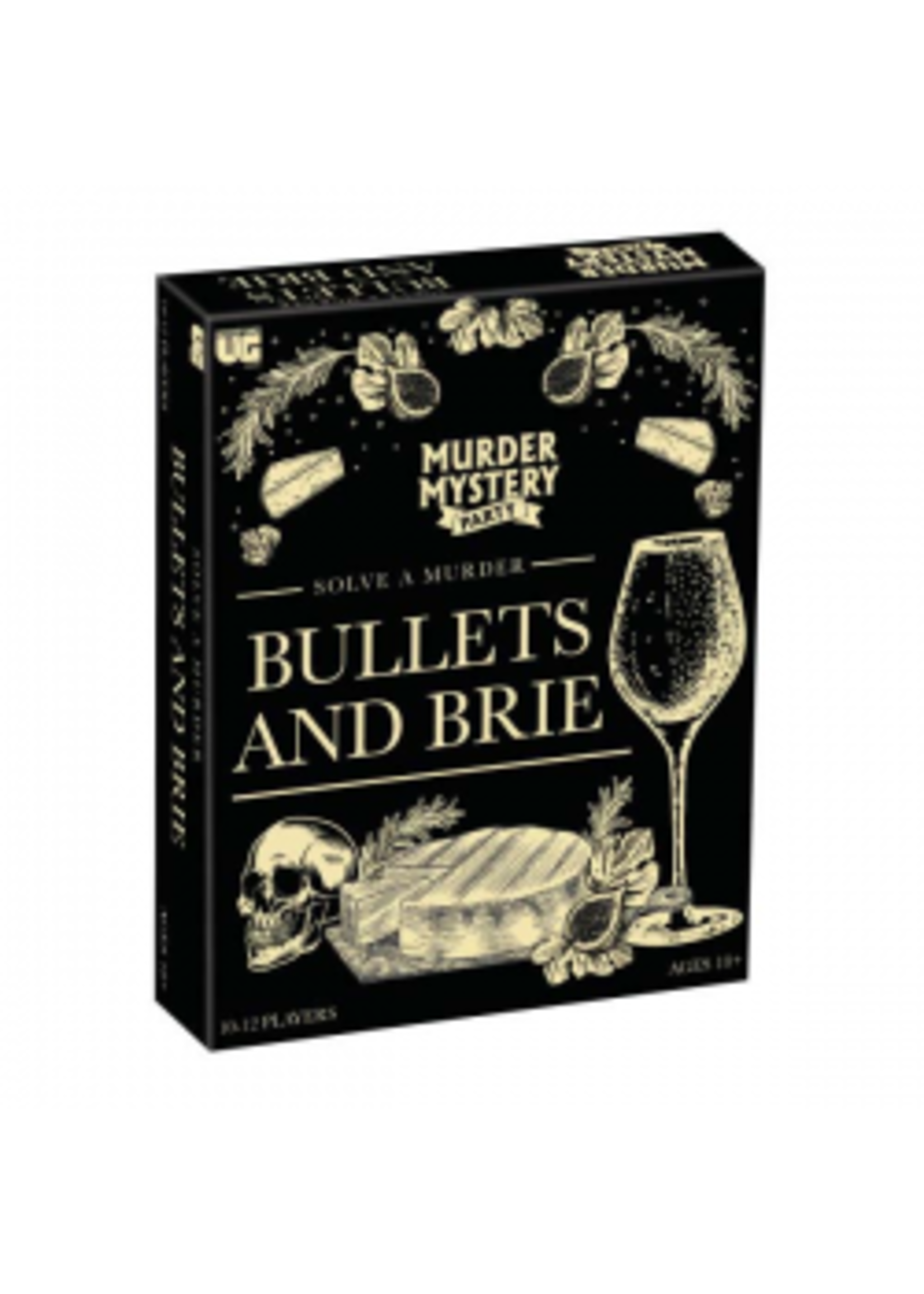 Murder Mystery Party Bullets and Brie