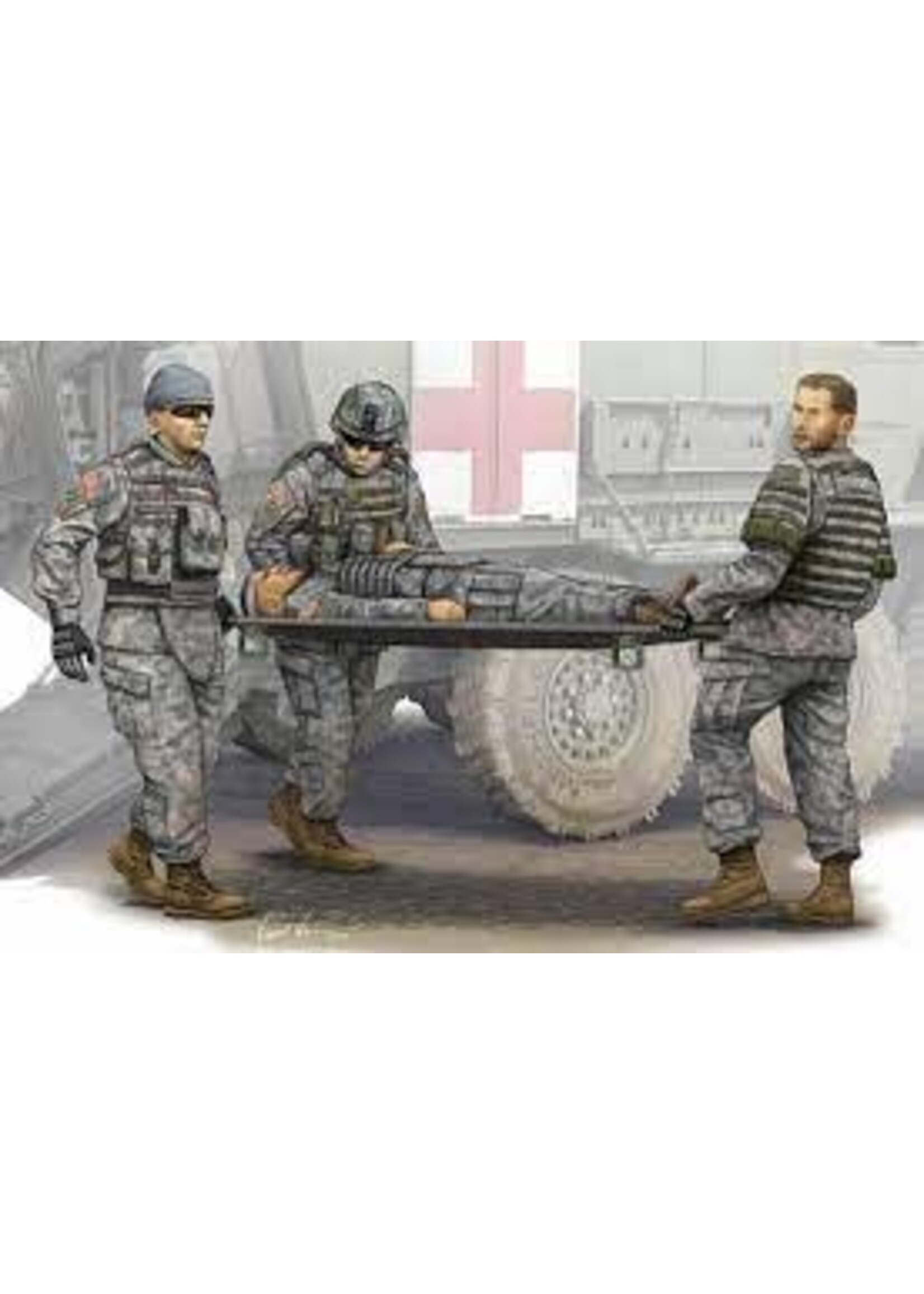 Trumpeter ***TRU00430 Stretcher Ambulance Team (1/35)