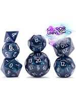 Gate Keeper Games Dice RPG DD55 7pc Double Dice Mirror Universe