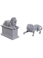 WizKids WK90747 WV24 Stone Lion Statue & Animated Stone Lion