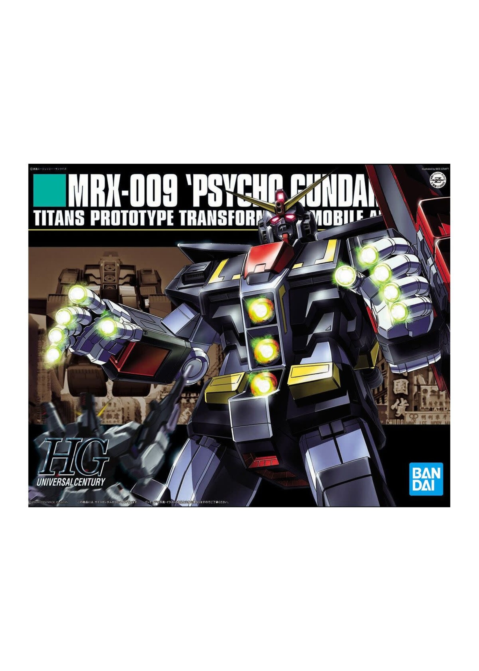 Bandai BNDAI1126800 HGUC #49 MRX-009 Psycho Gundam (1/144)