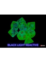 Chessex Dice RPG 26470 7pc Plasma Green Teal Orange Luminary