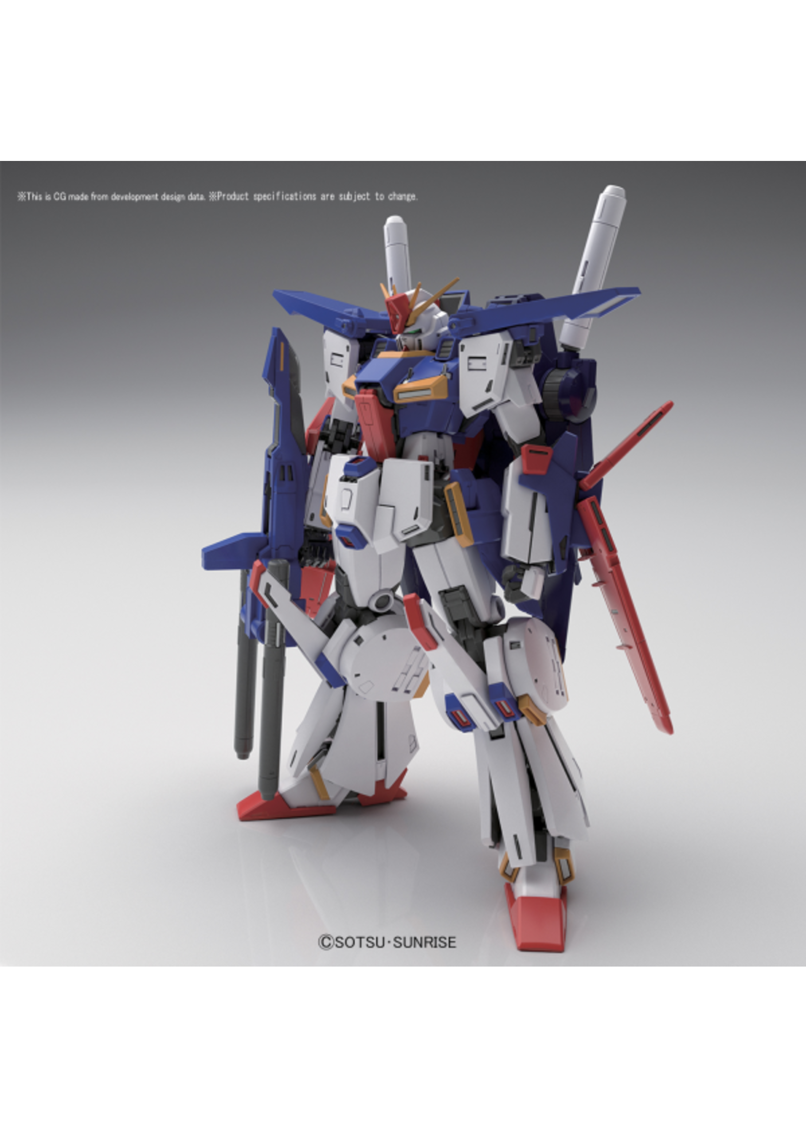 Bandai BANDAI5063151 MG ZZ Gundam Ver Ka (1/100)