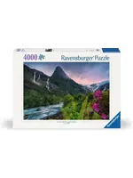 Ravensburger RAV12000811 Stunning Mountain Vibe (Puzzle4000)