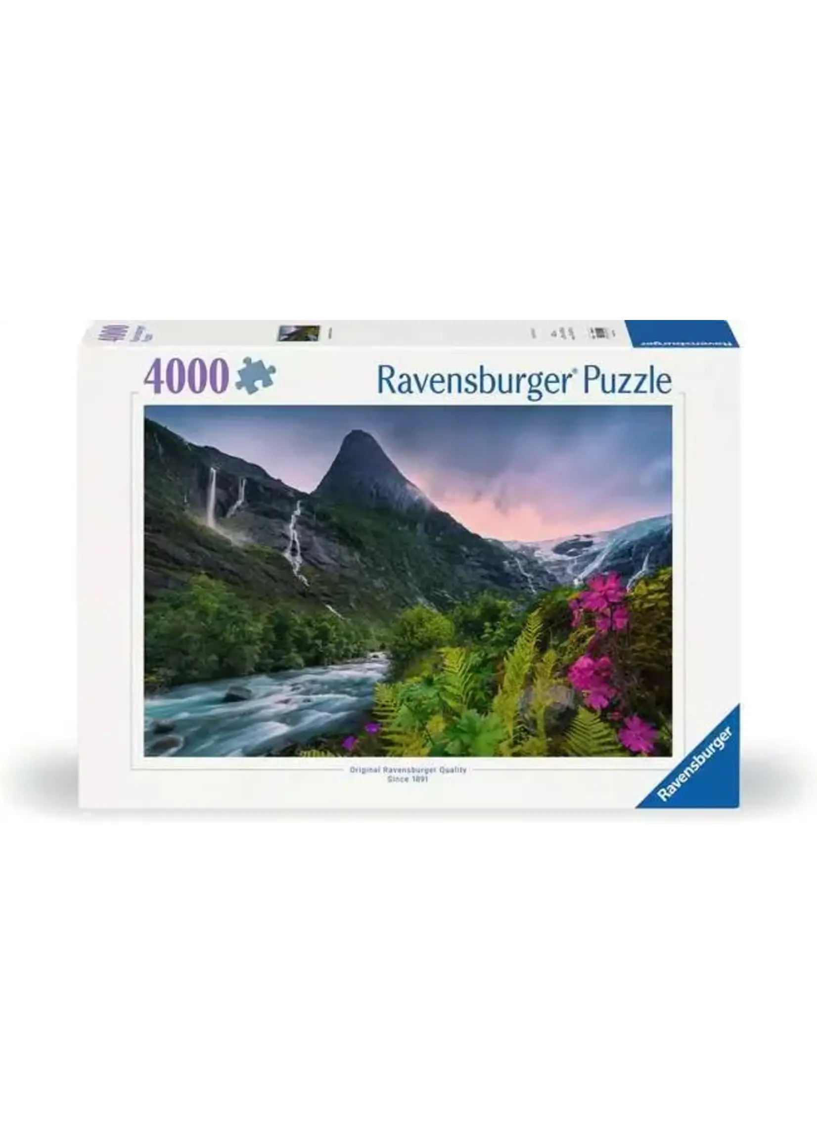 Ravensburger RAV12000811 Stunning Mountain Vibe (Puzzle4000)