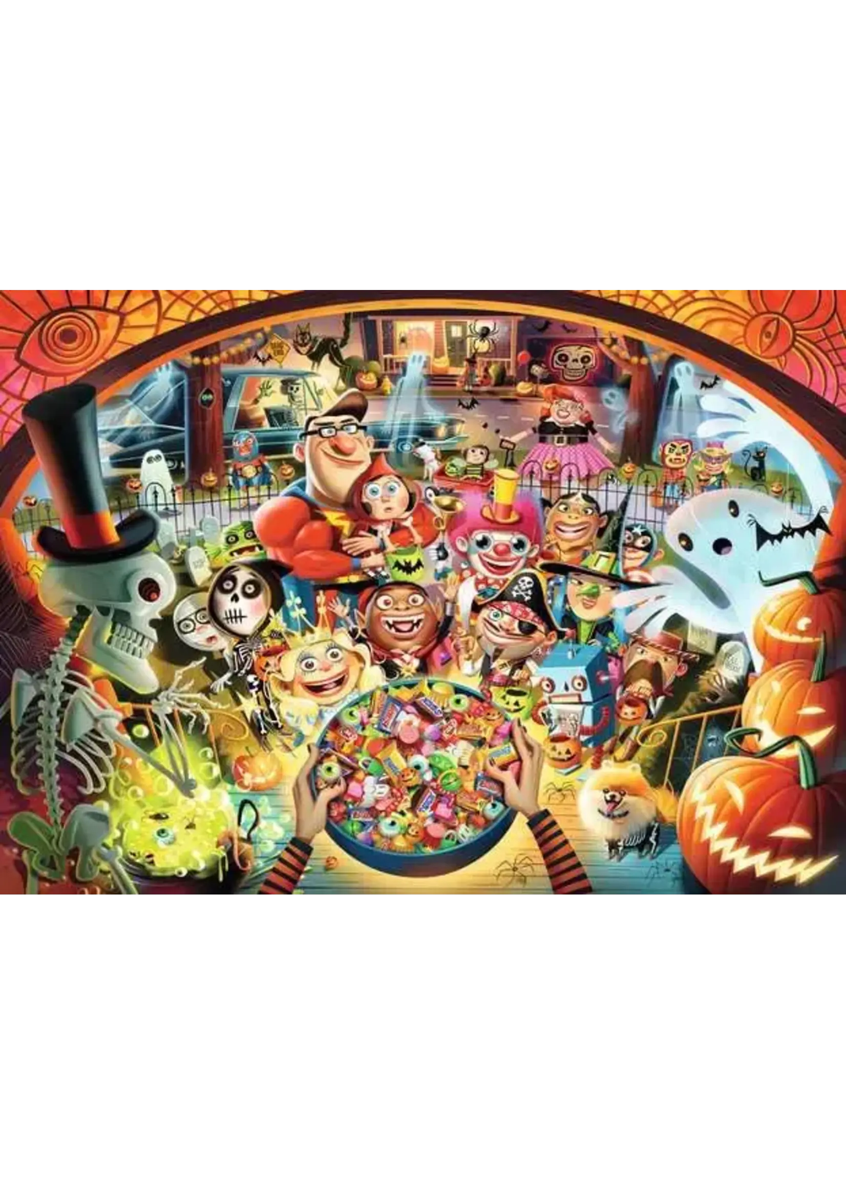 Ravensburger RAV12001348 Trick or Treat (Puzzle1000)