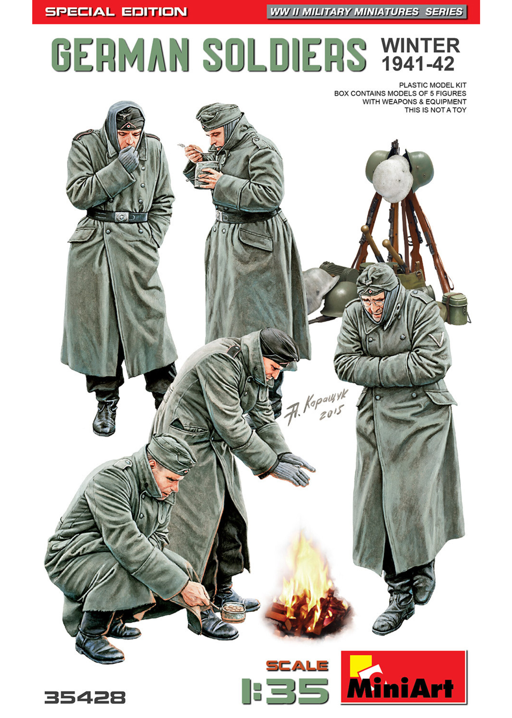 MiniArt MIART35428 German Soldiers Winter 1941-42 (1/35)
