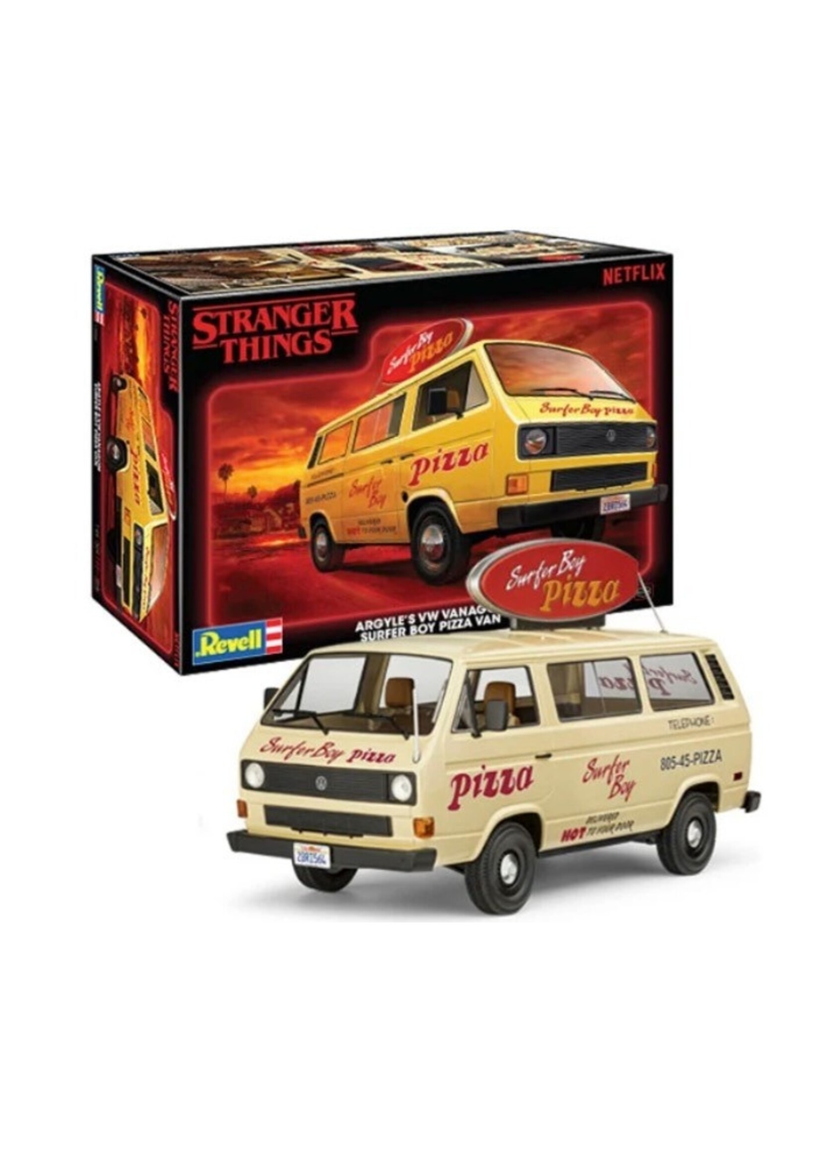Revell REV4559 VW Surfer Boy Pizza Van (1/25)