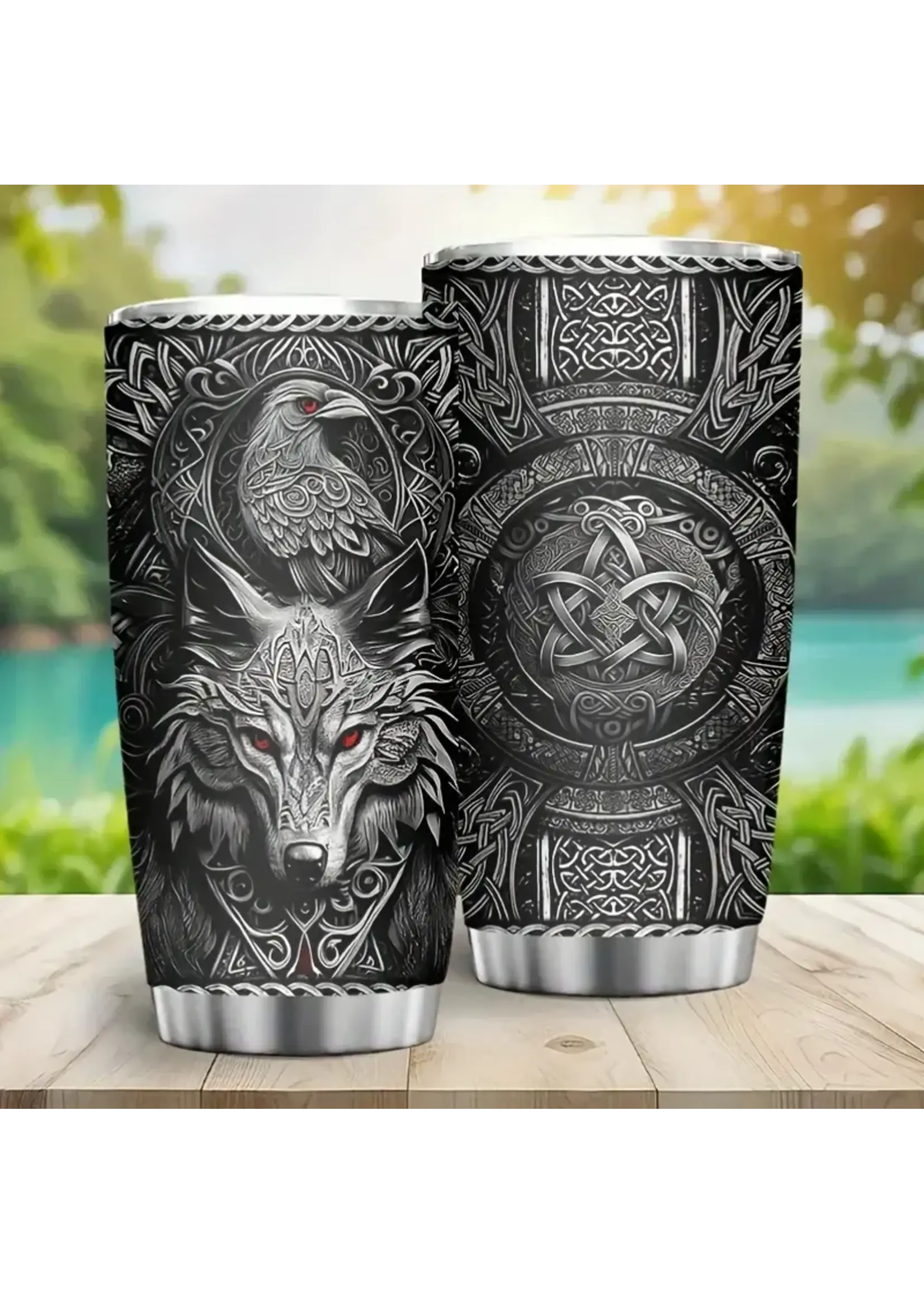 Tumbler 20oz Viking Theme