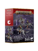 AoS Gloomspite Gitz Snarlboss and Wolfgit Retinue