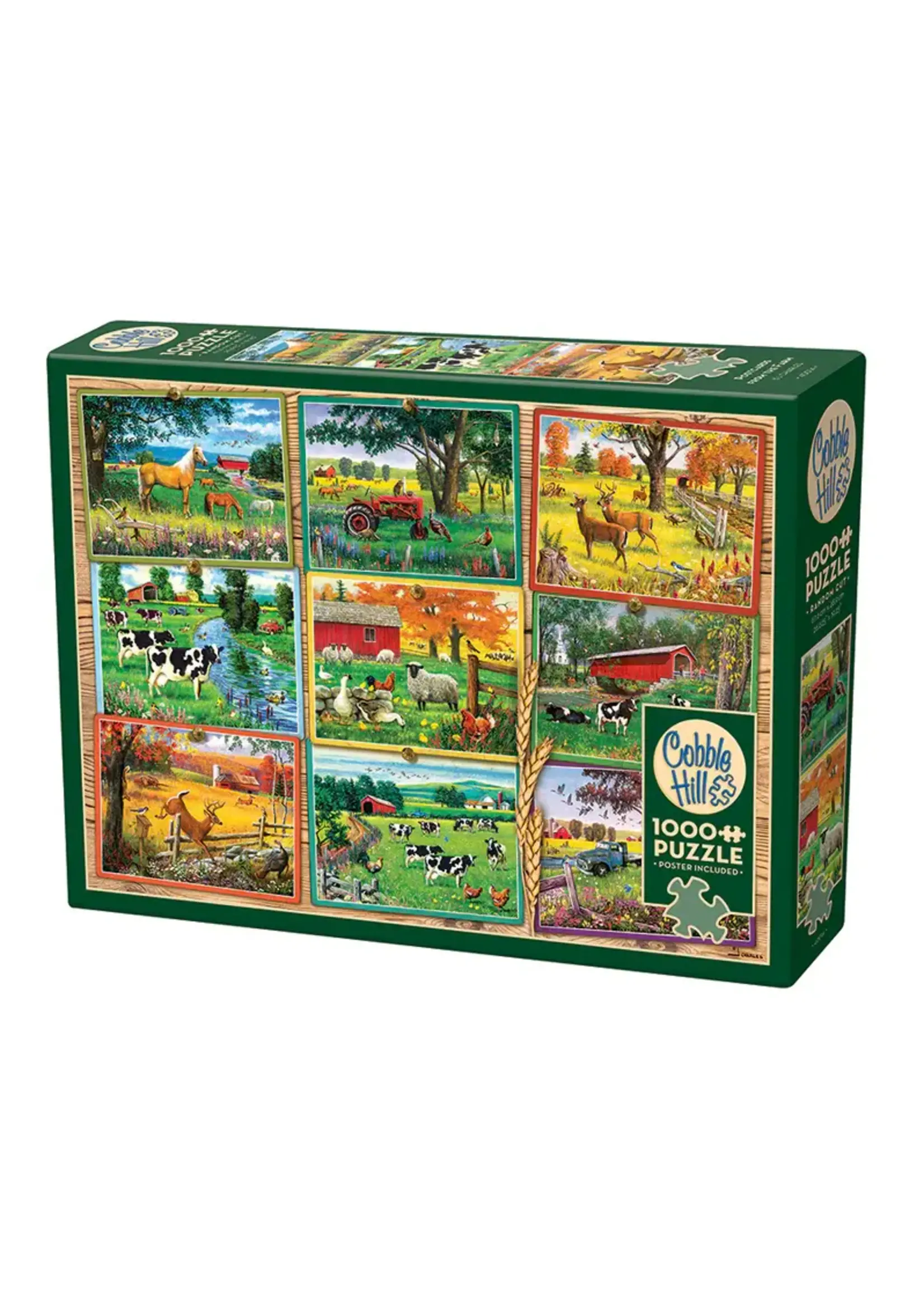 Cobble Hill CH40014 Postcards from the Farm (Puzzle1000)