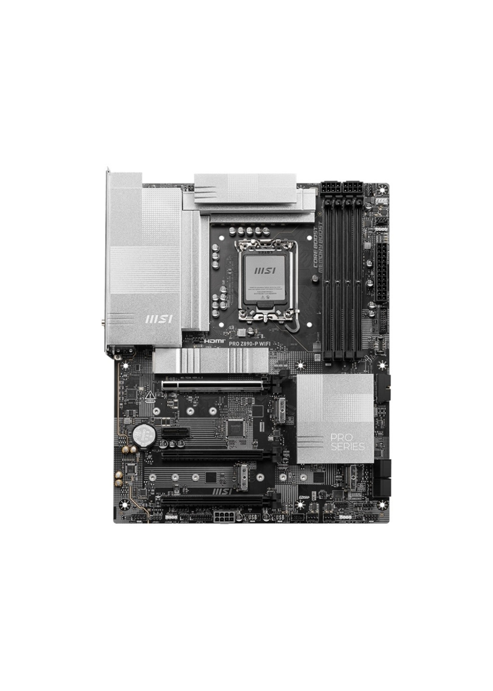MSI MSI PRO Z890-P WIFI Z890 Intel LGA 1851 DDR5 Motherboard