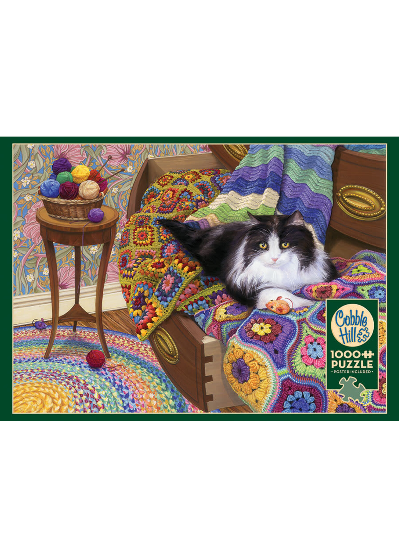 Cobble Hill CH40145 Comfy Cat (Puzzle1000)