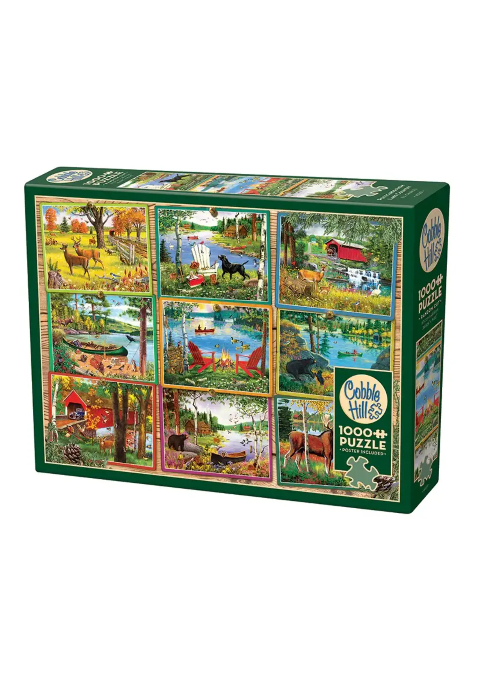 Cobble Hill CH40231 Postcards fromLake Country (Puzzle1000)