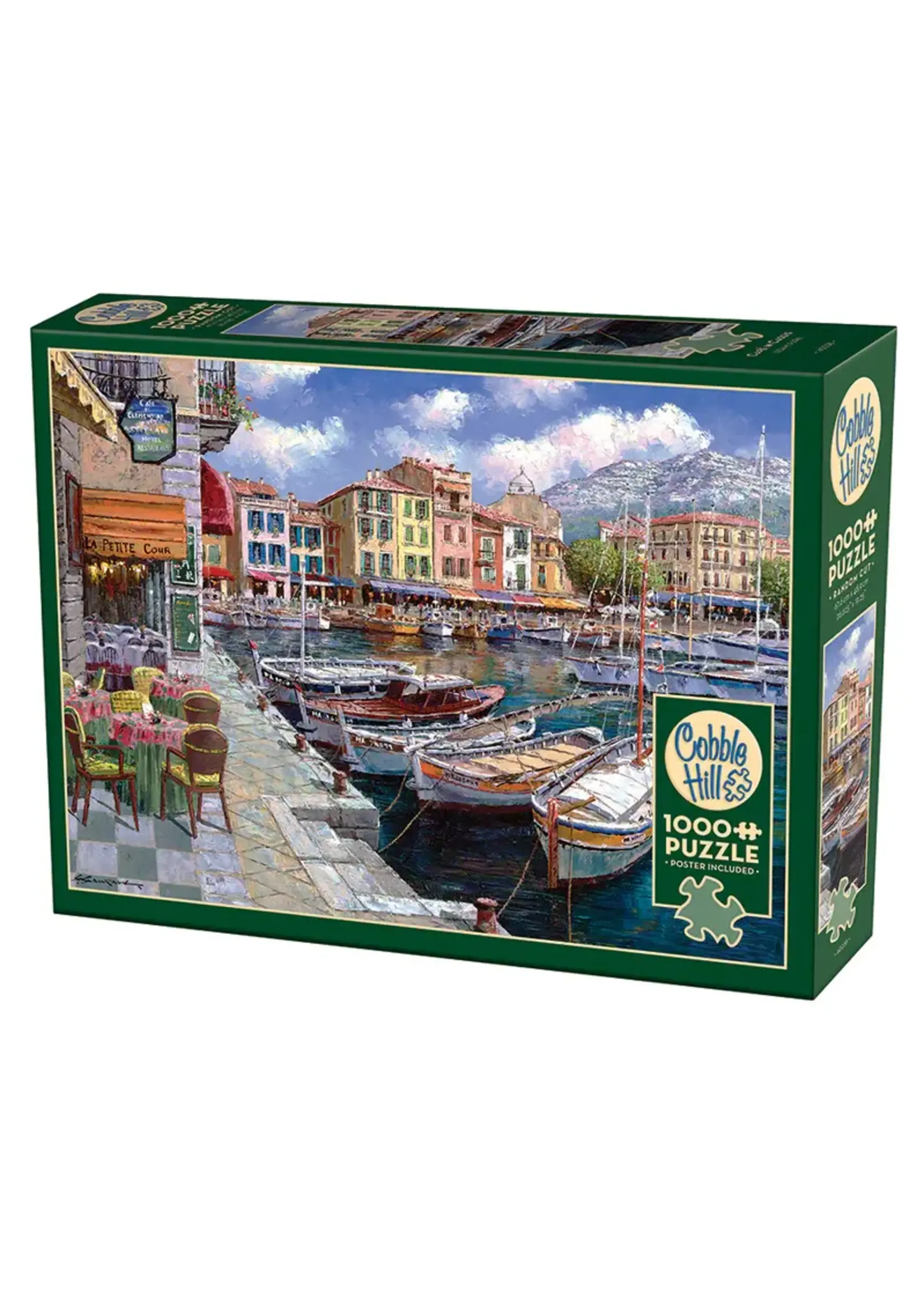 Cobble Hill CH40238 Cafe in Cassis (Puzzle1000)