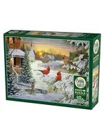 Cobble Hill CH40245 Sunset Cardinals (Puzzle1000)