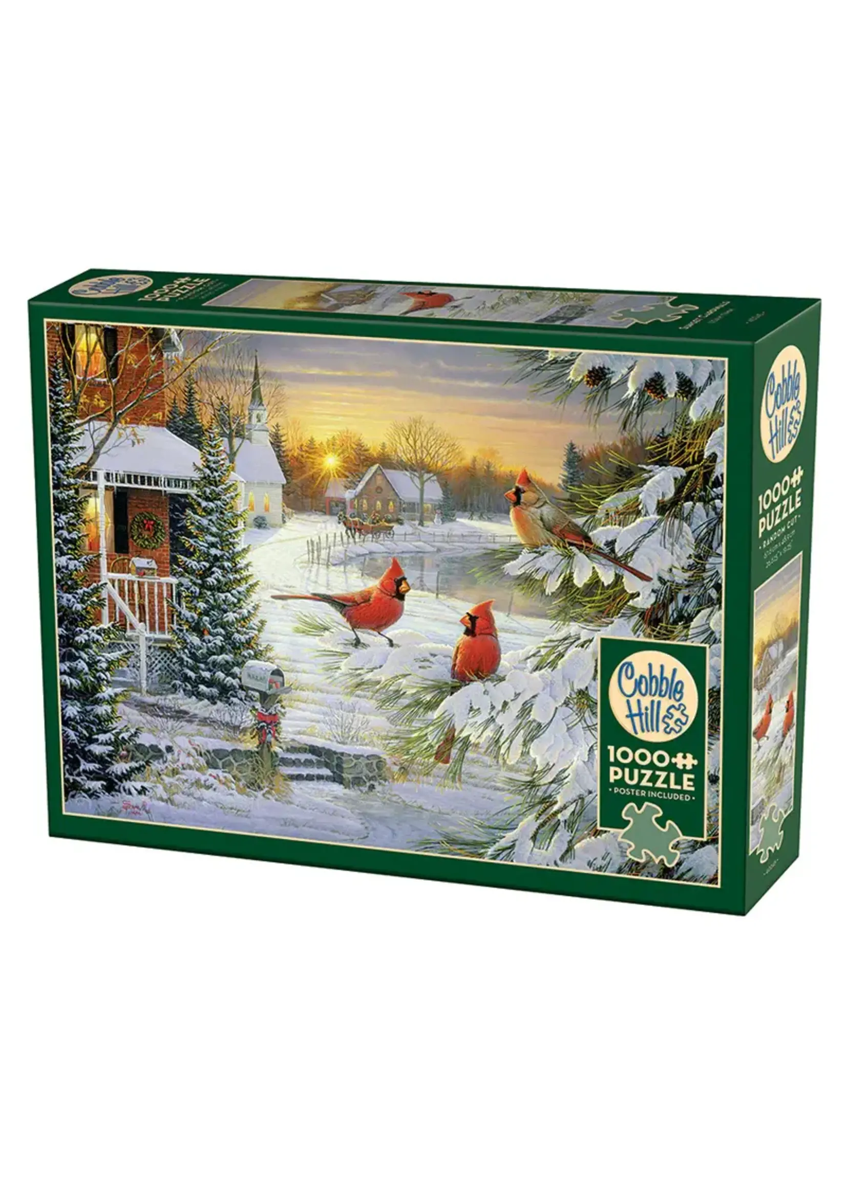 Cobble Hill CH40245 Sunset Cardinals (Puzzle1000)