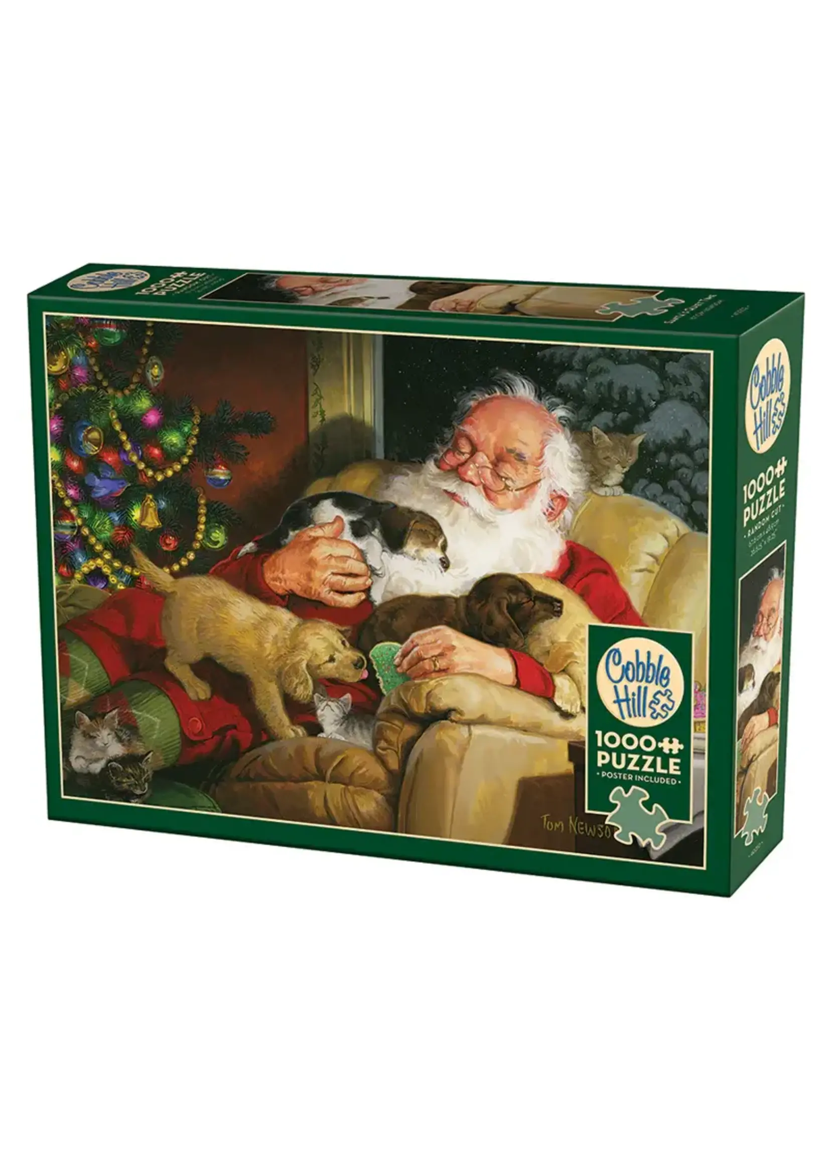 Cobble Hill CH40252 Santas Quiet Time (Puzzle1000)