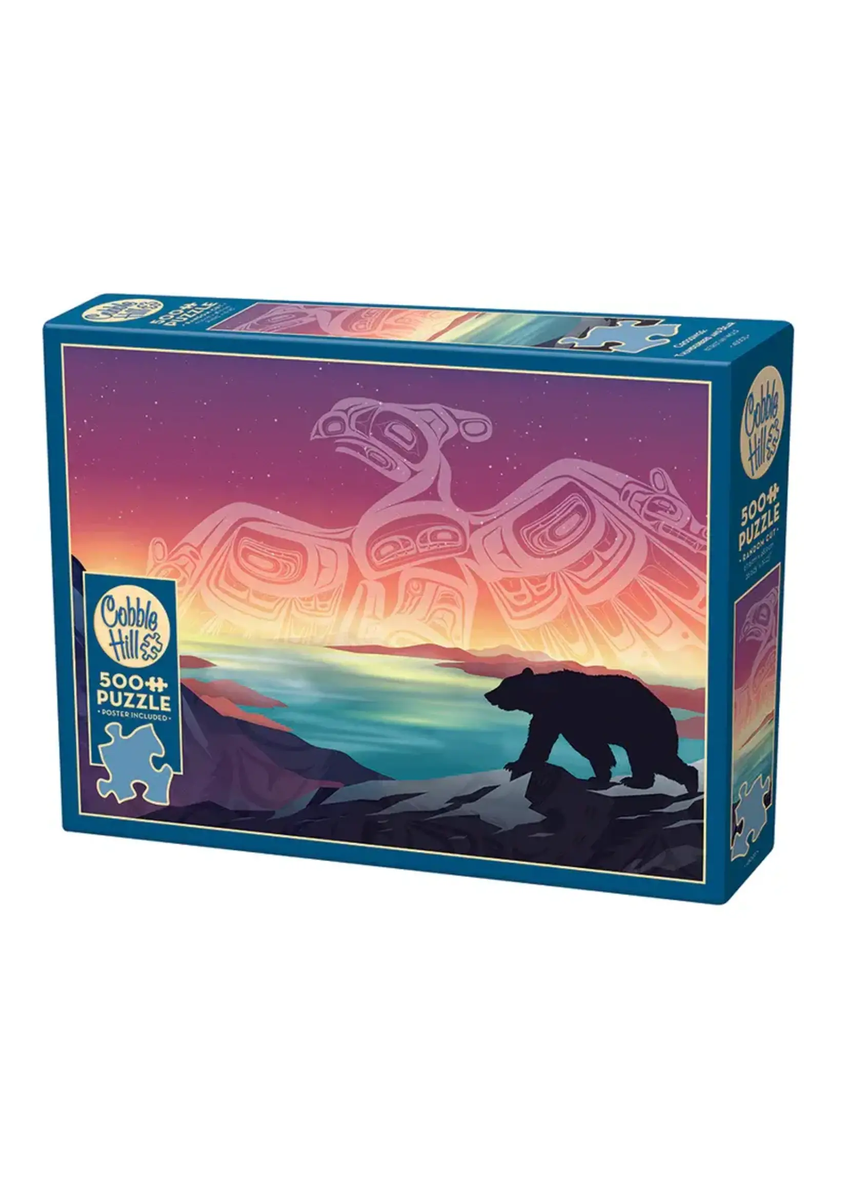 Cobble Hill CH45003 Crossings: Thunderbird and Bear (Puzzle500)