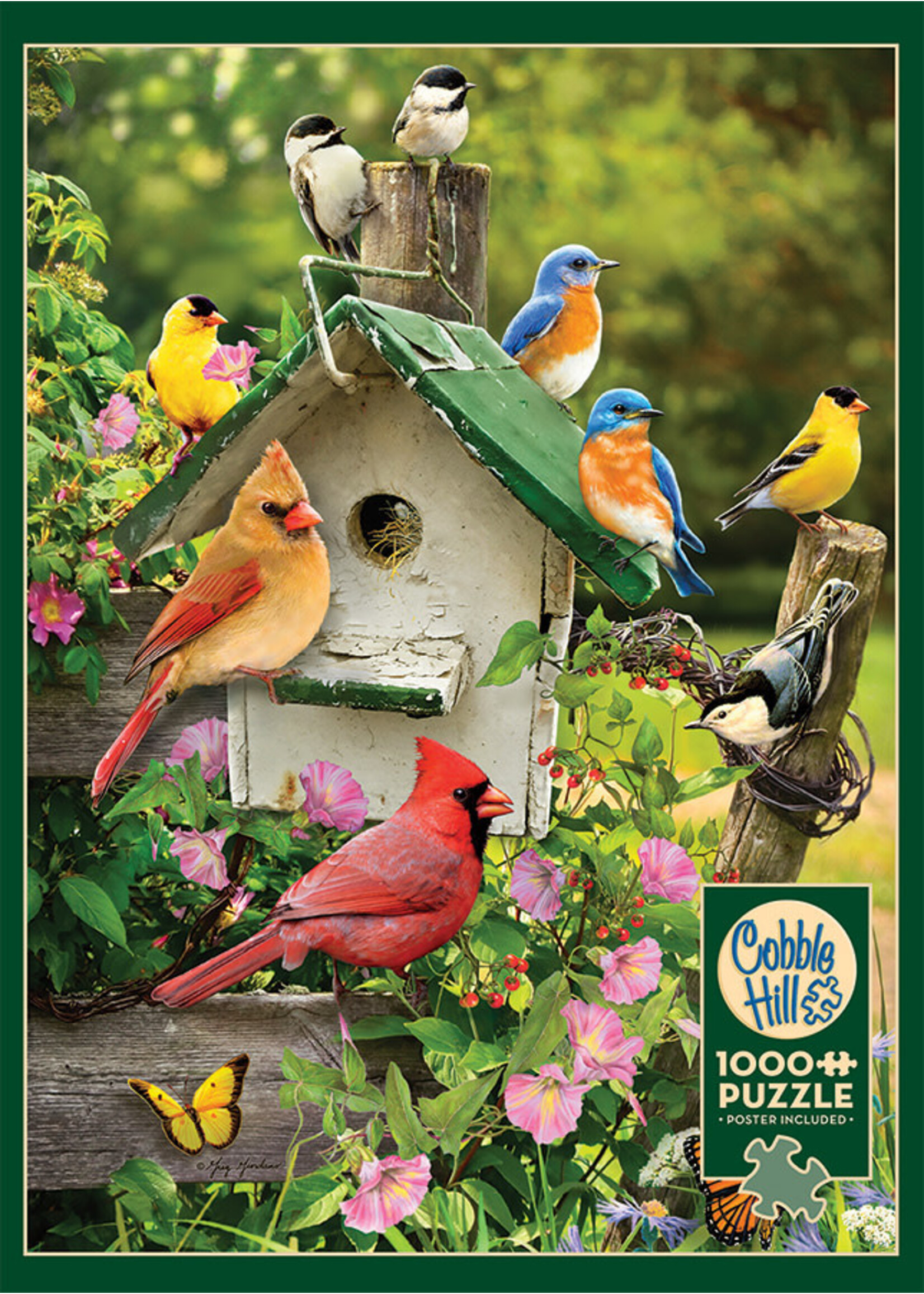 Cobble Hill CH45068 Summer Birdhouse (Puzzle500)