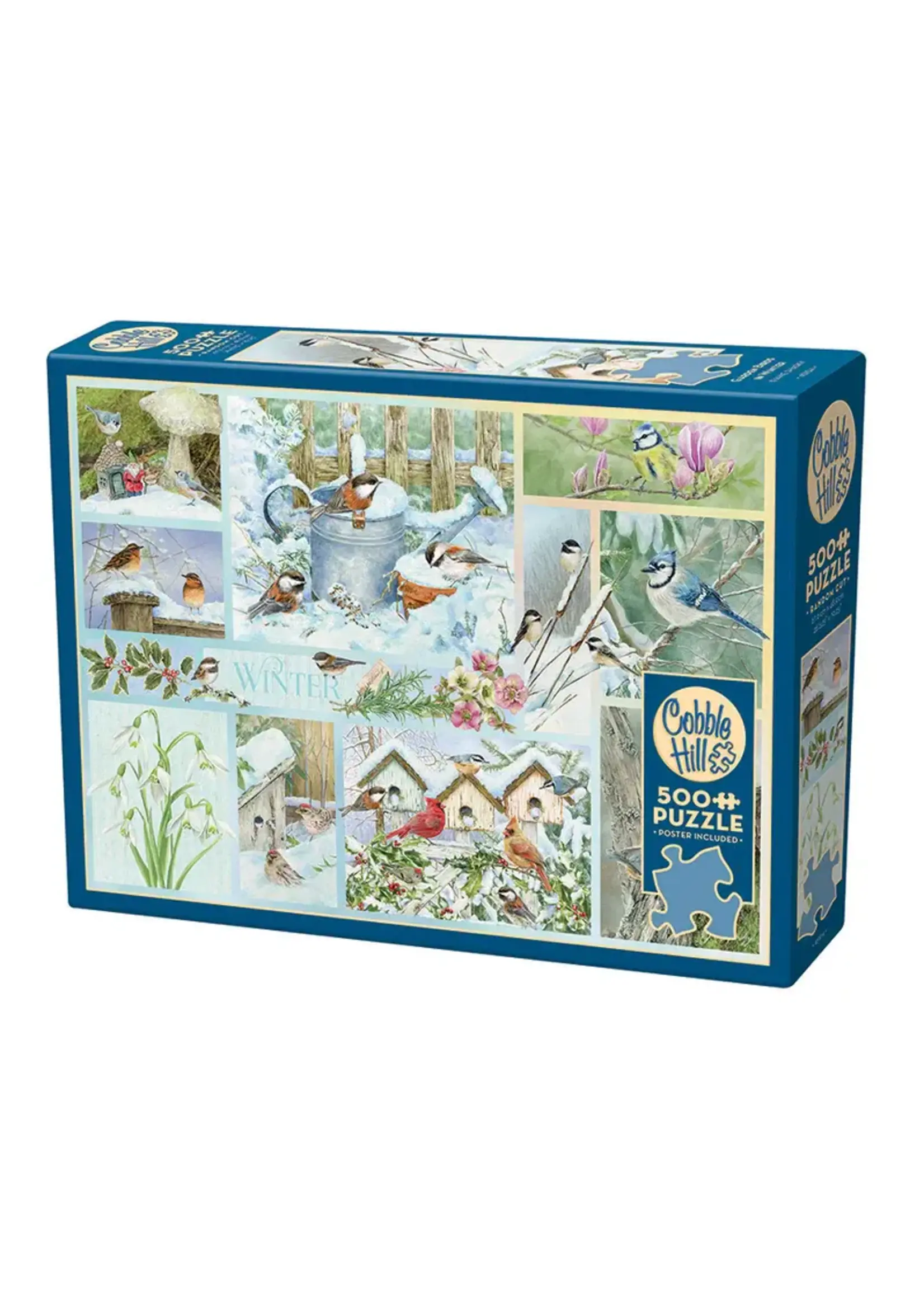 Cobble Hill CH45104 Garden Birds in Winter (Puzzle500)