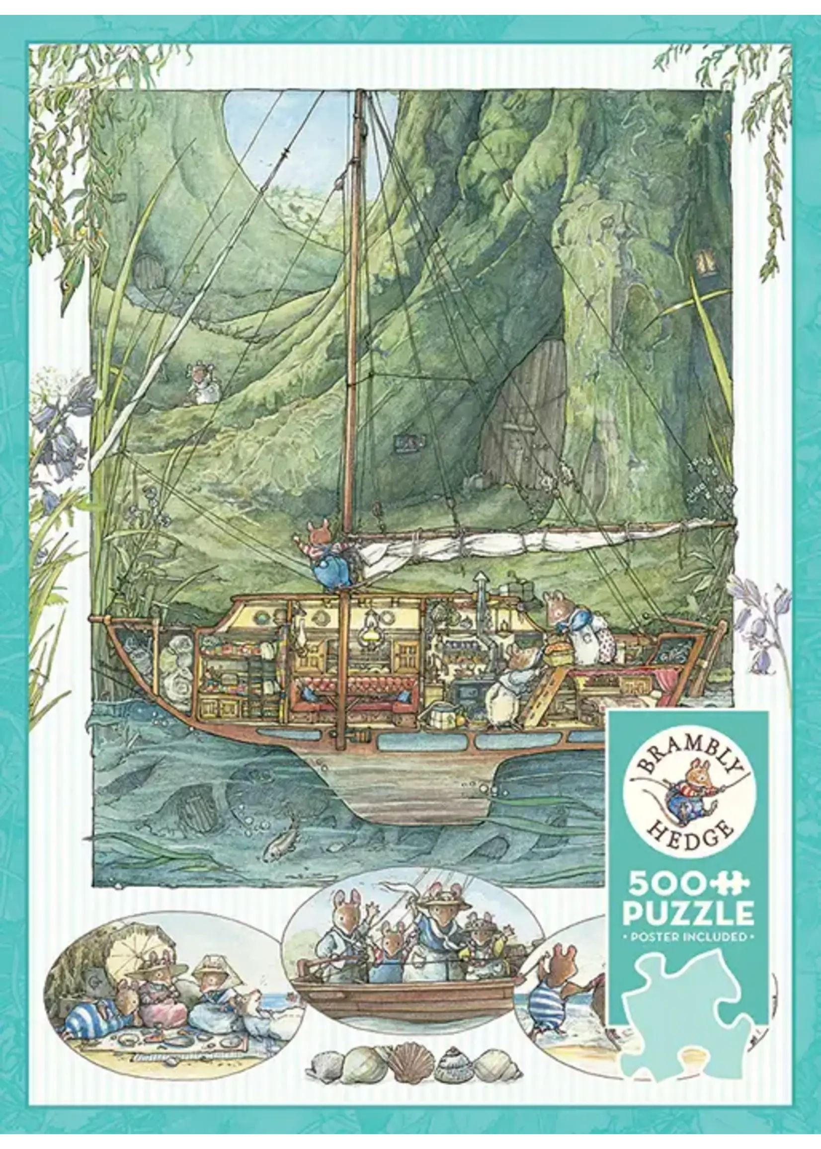 Cobble Hill CH45106 Brambly Hedge All Aboard (Puzzle500)