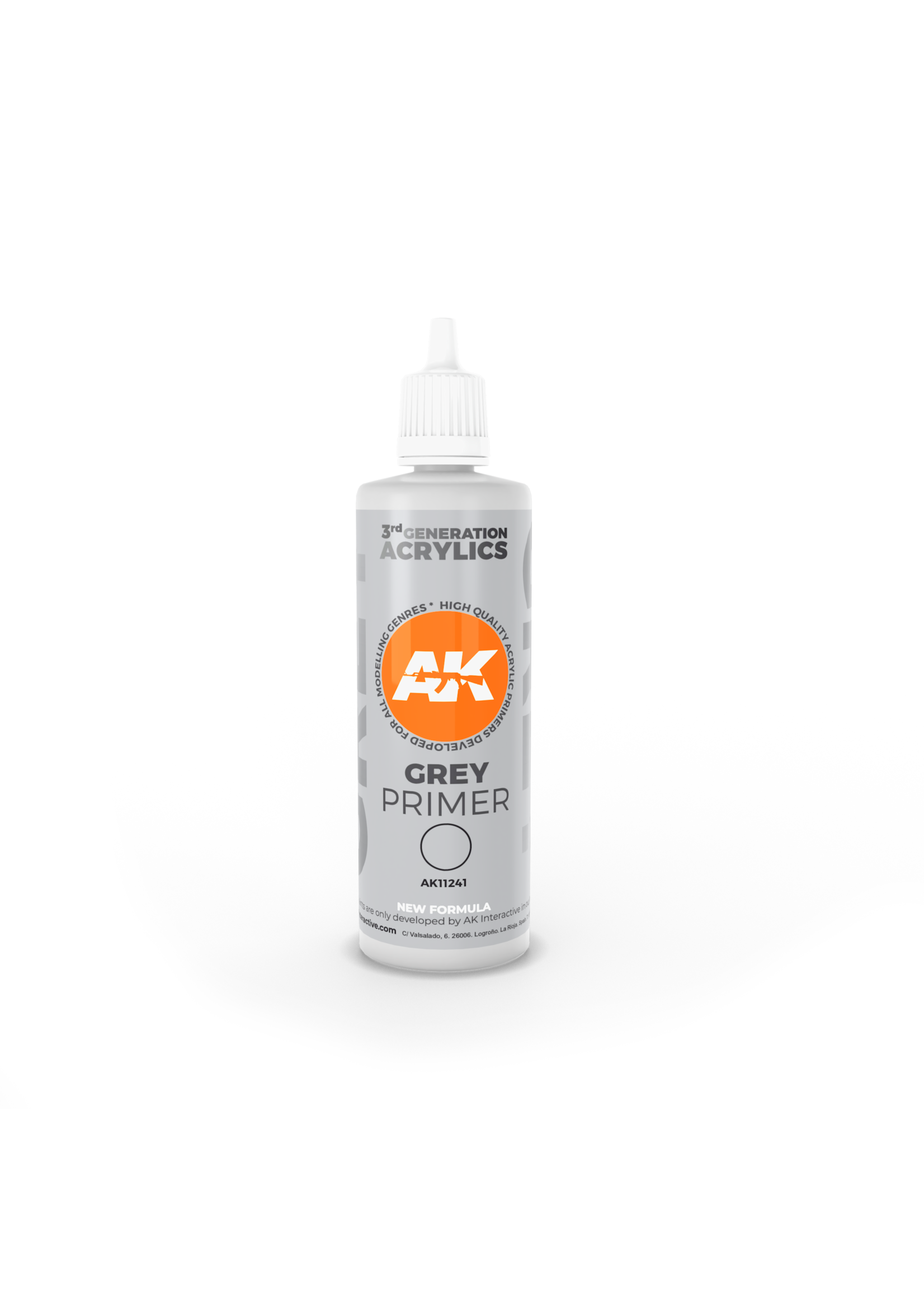 AK Interactive AK-11241 Grey Primer (100ml)