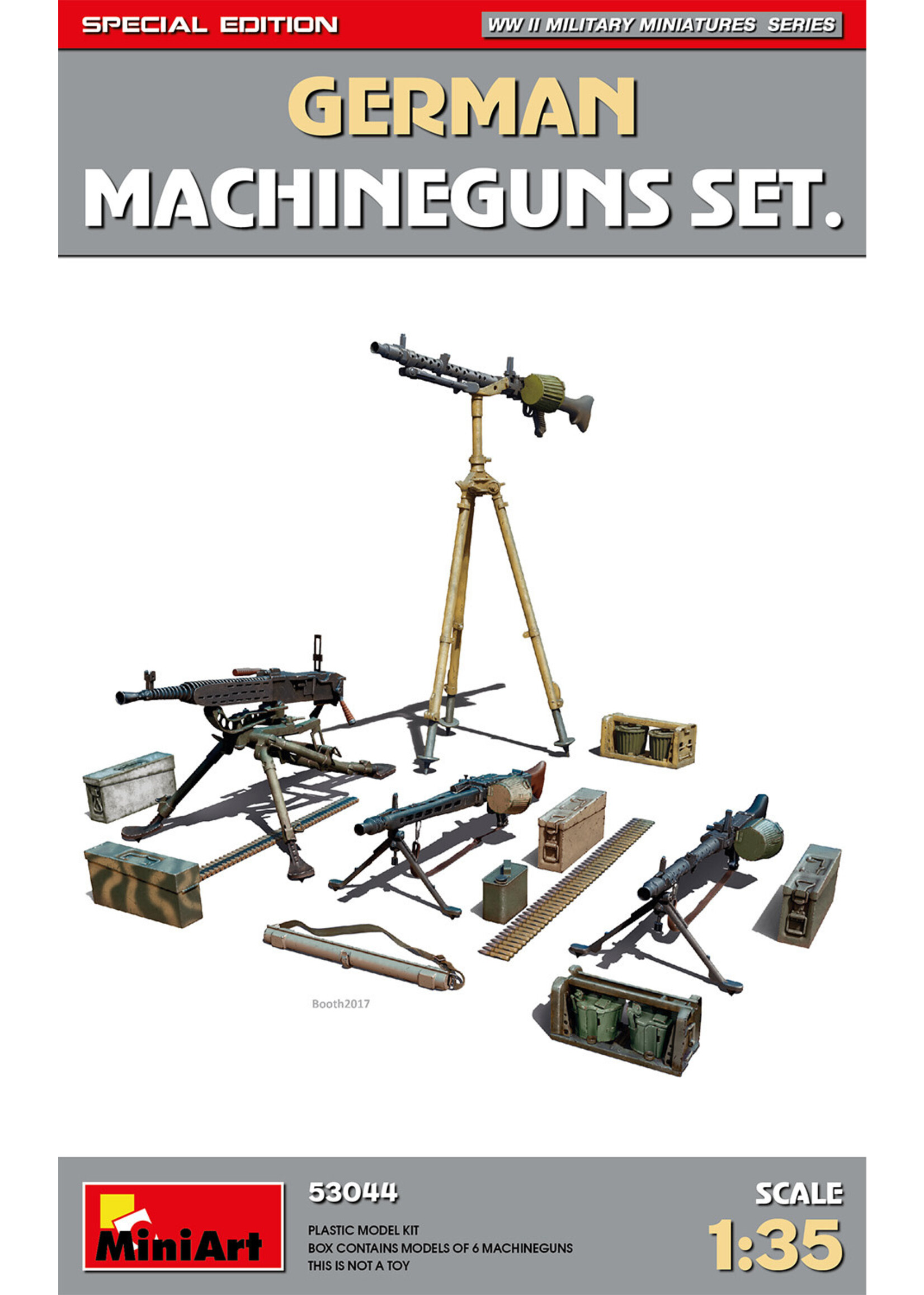 MiniArt MIART53044 German Machineguns Set (1/35)