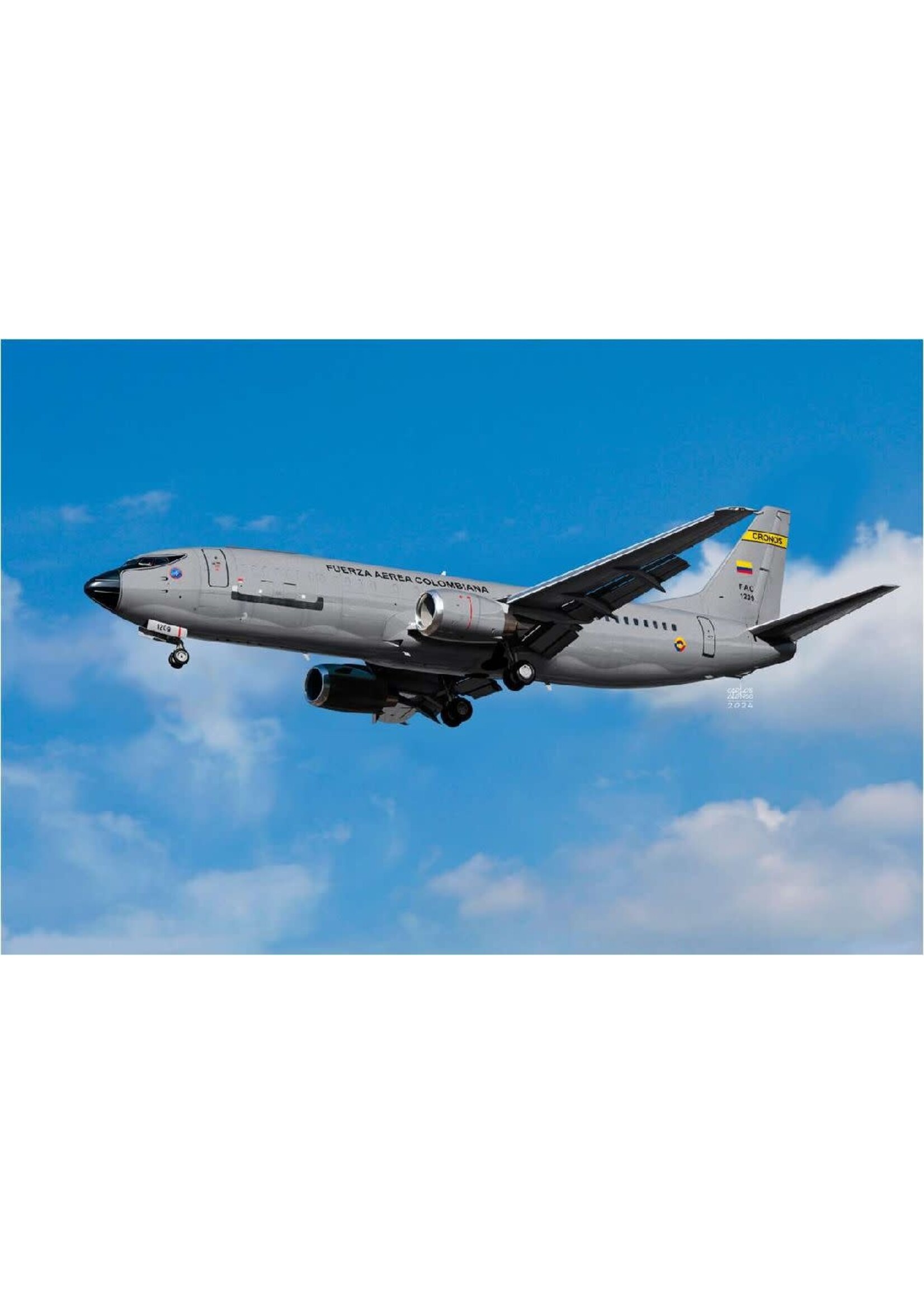 Academy ACA12639 Boeing 737 Colombian Air Force (1/144)