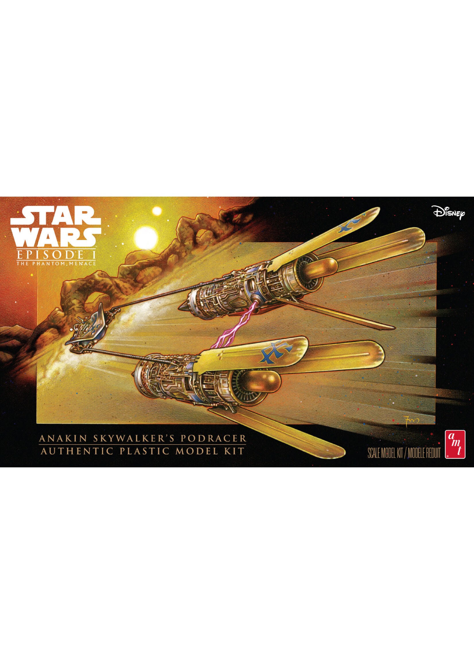 AMT AMT1276 Star Wars The Phantom Menace Anakins Podracer (1/32)