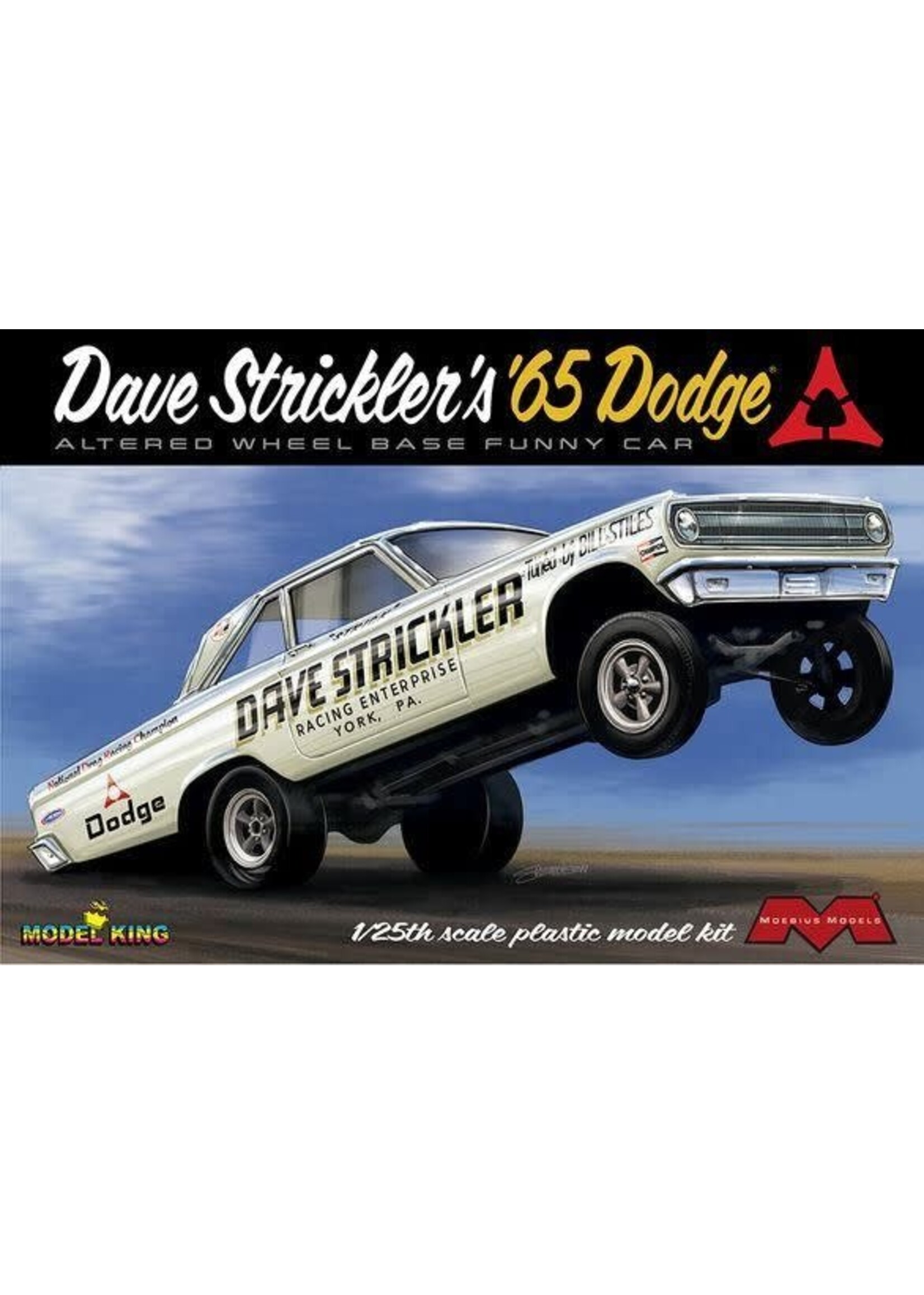Moebius MOE2451 1965 Dave Strickler Dodge (1/25)