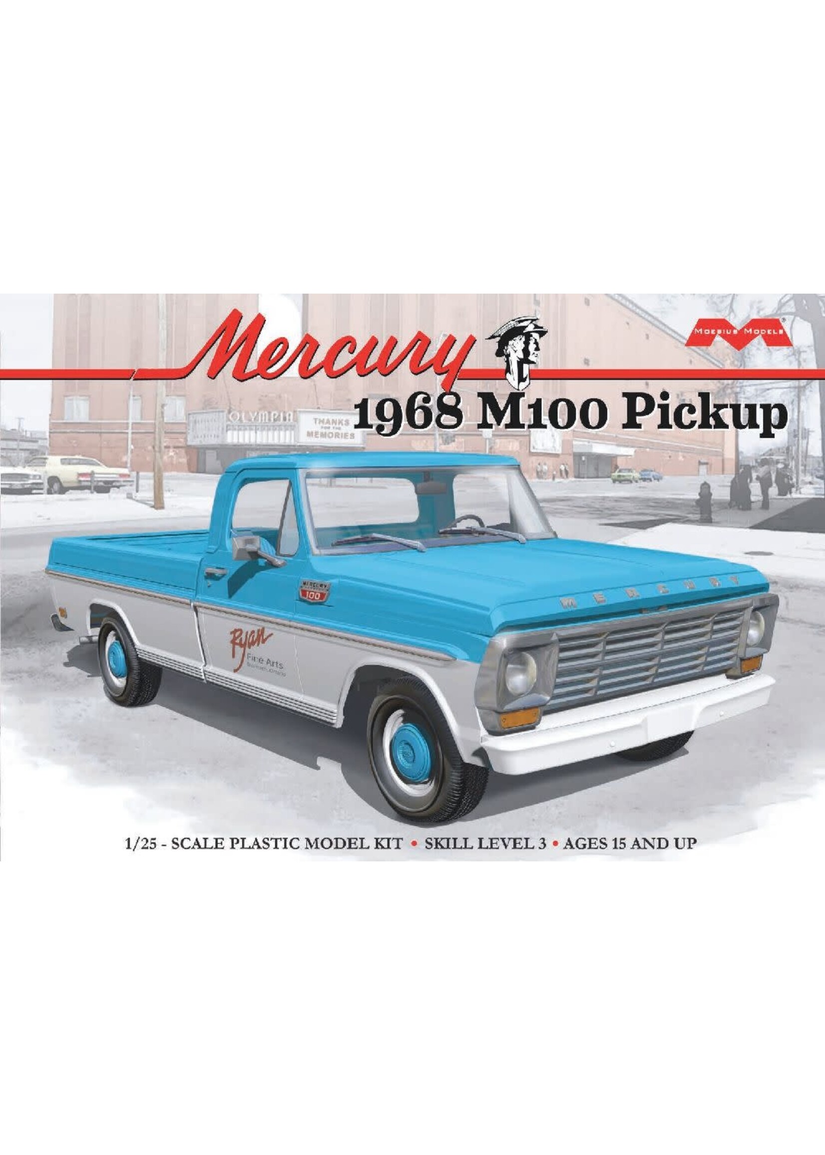 Moebius MOE2740 1968 Mercury M100 Pickup (1/25)