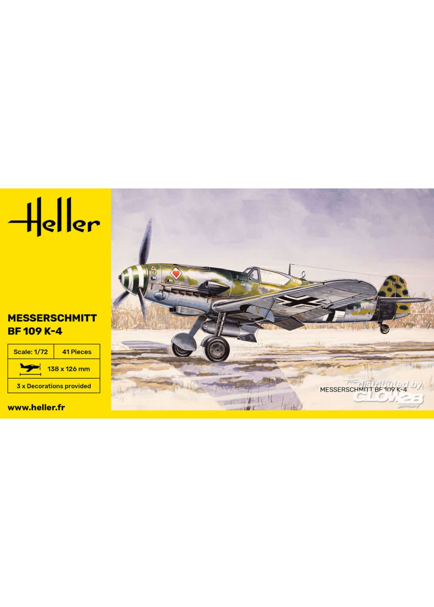 Heller HLR80229 Me 109 K-4 (1/72)