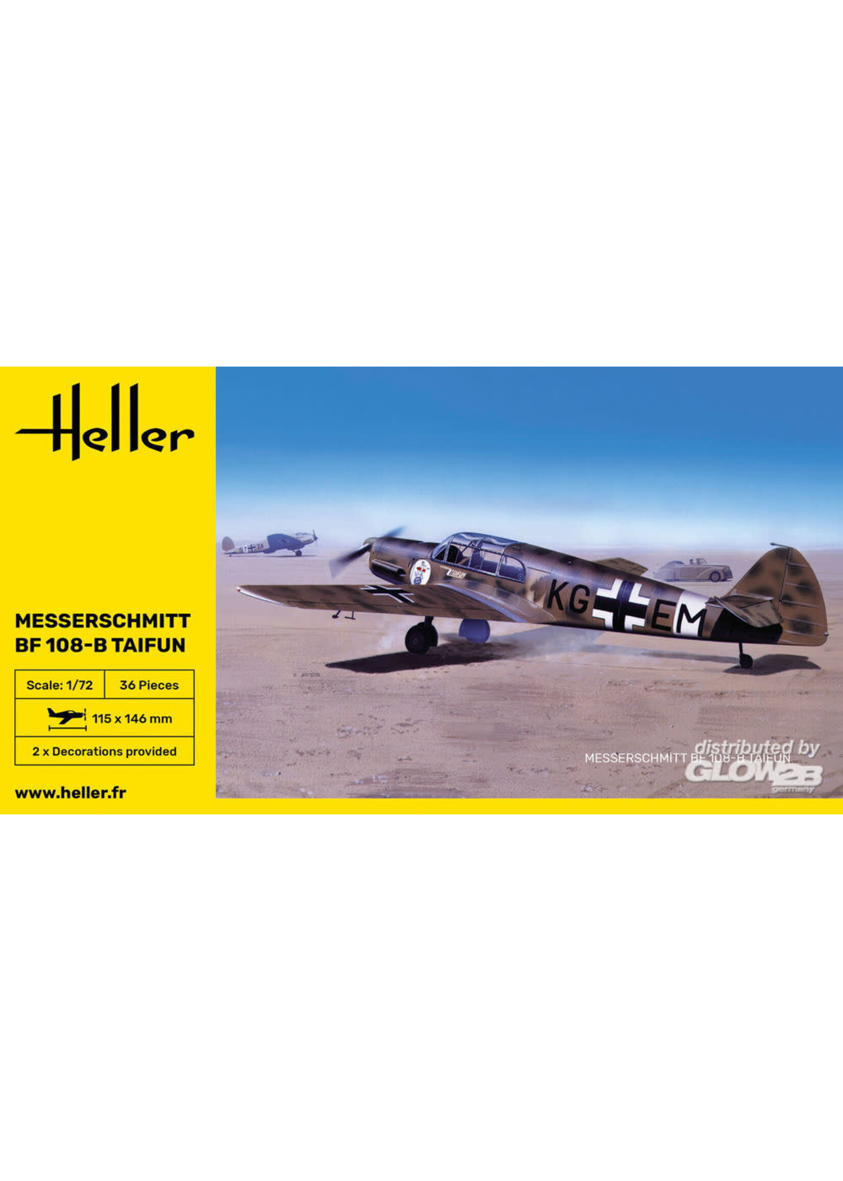Heller HLR80231 Bf 108 B Taifun (1/72)