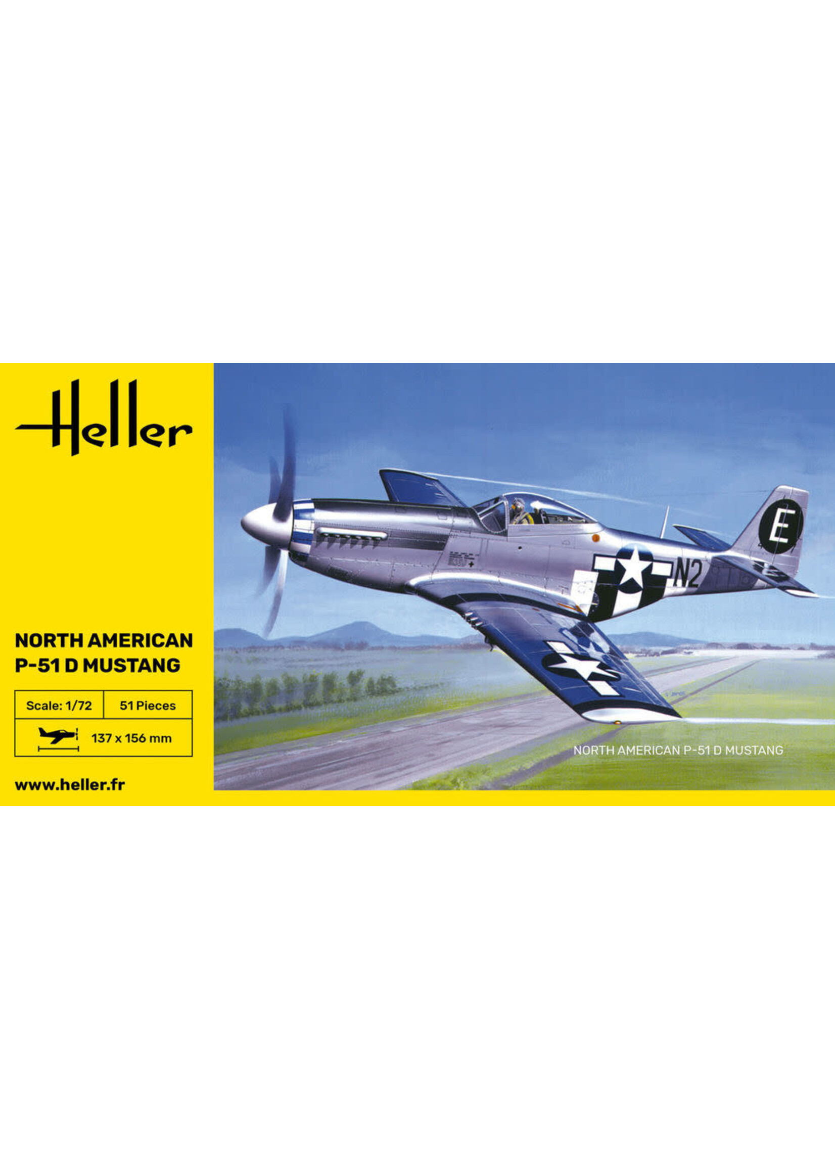 Heller HLR80268 P-51 Mustang (1/72)