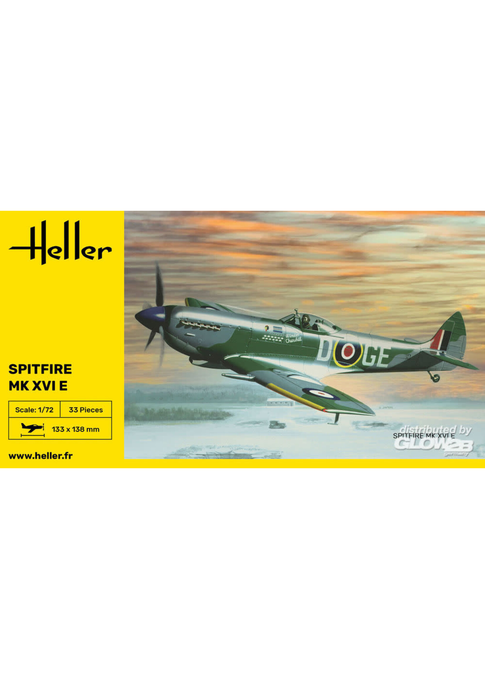 Heller HLR80282 Spitfire Mk.XVI (1/72)