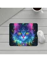 Mouse Pad Vibrant Cat