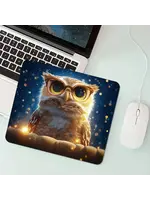 Mouse Pad Starry Sky Owl