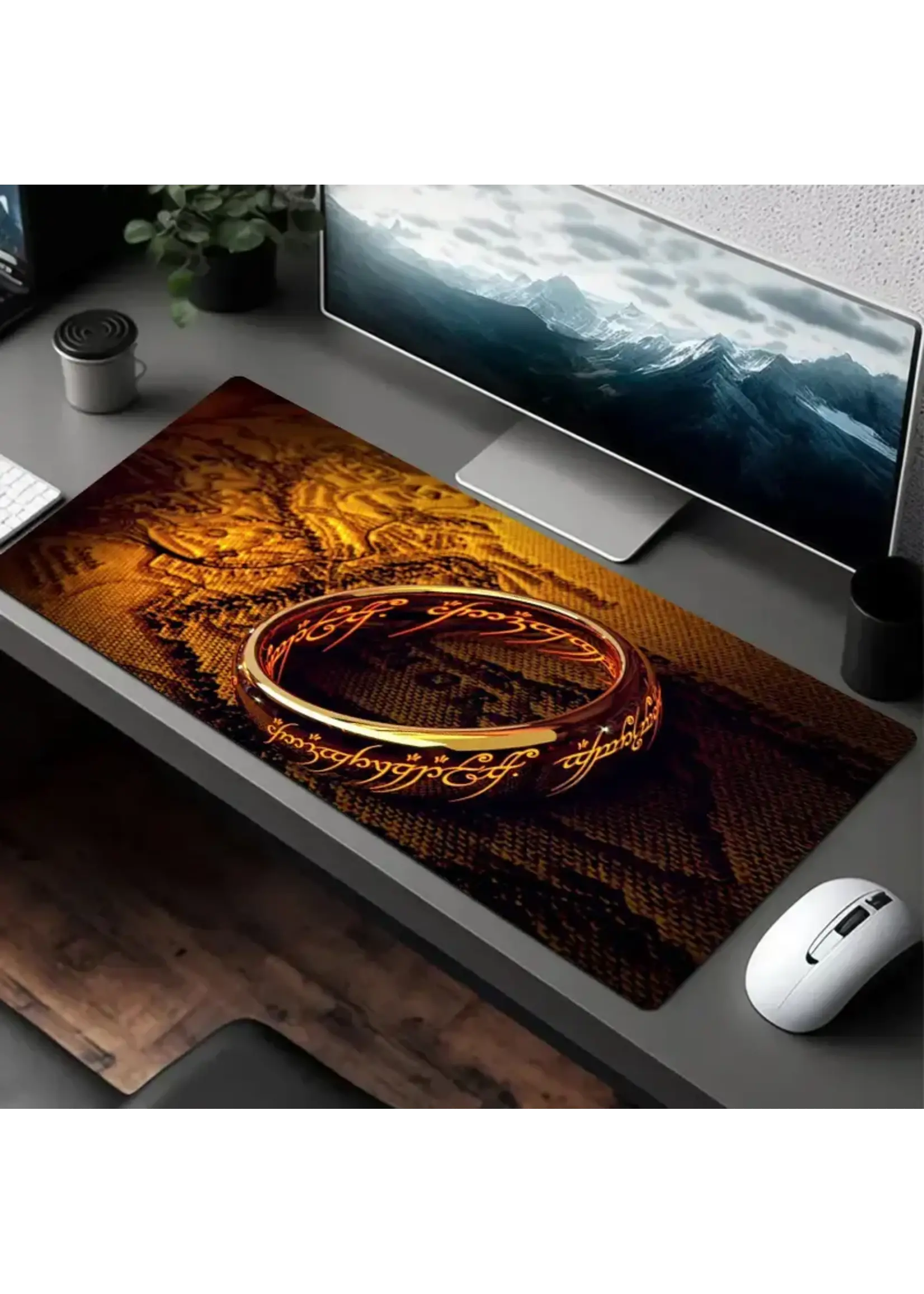 Mouse Pad 23x11 Inch Lord of the Rings