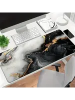 Mouse Pad 12x24 Inch Golden Marble